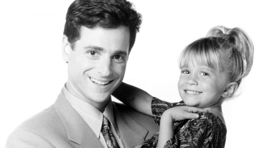 Bob Saget und Ashley Olsen 1991 bei "Full House". (smi/spot)