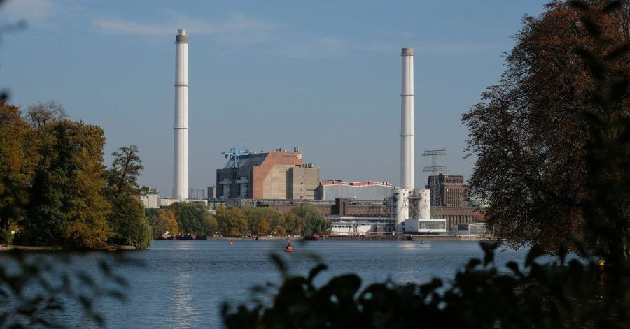 Das Heizkraftwerk Klingenberg an der Rummelsburger Bucht in Berlin (Archivbild).