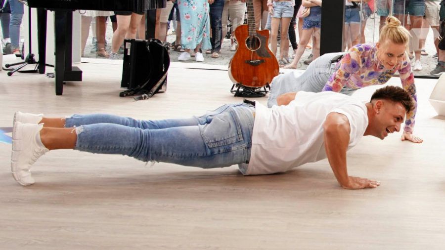 DSDS: Kampfmaschine Nikola Pesic tauscht Hantel gegen Mikrofon