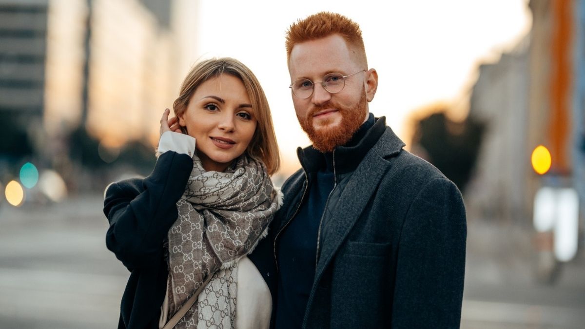 Stefan Haslehner mit Frau Porträt