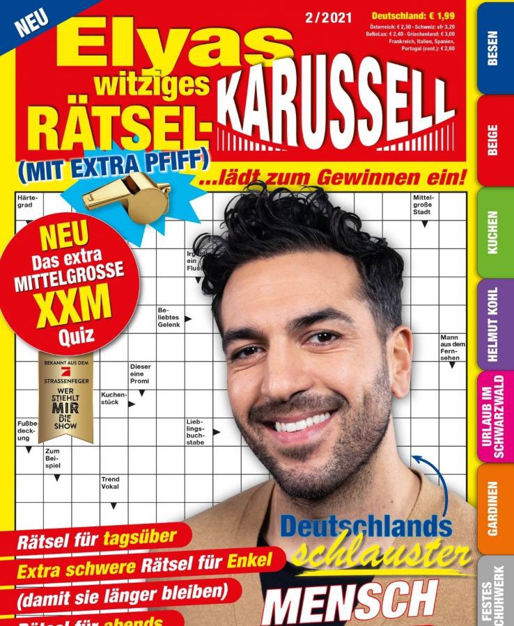 "Wer stiehlt mir die Show?": Der Sieger wird Coverstar auf diesem rätselhaften Magazin!