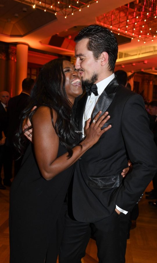 Motsi Mabuse und Evgenij Voznyuk beim Deutschen Sportpresseball