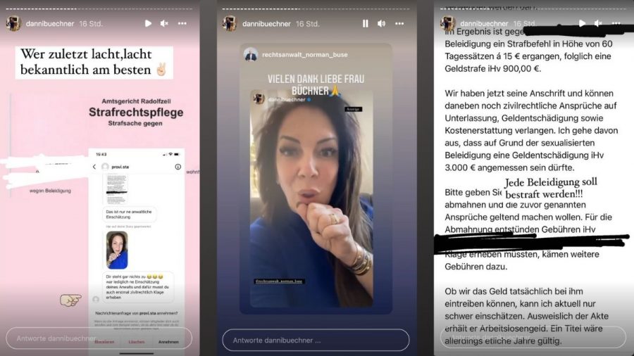 Daniela Büchner macht mit Mobbern im Netz nun Kasse