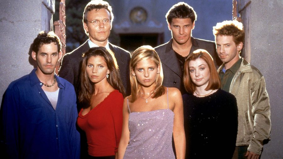 Der Cast der Serie „Buffy“