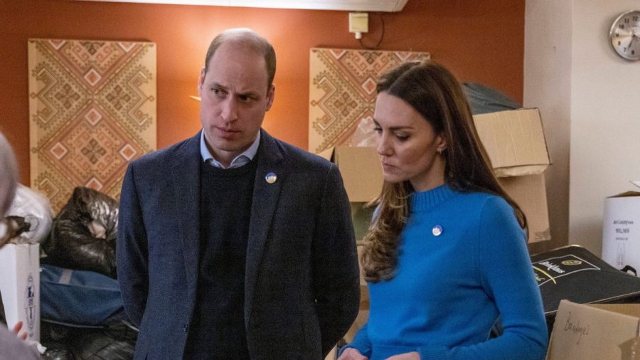 Prinz William und Herzogin Kate während eines Besuchs im Ukrainian Cultural Centre in London. (wue/spot)