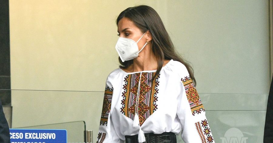 Königin Letizia von Spanien kommt zu einer Preisverleihung für soziale Projekte in Madrid.
