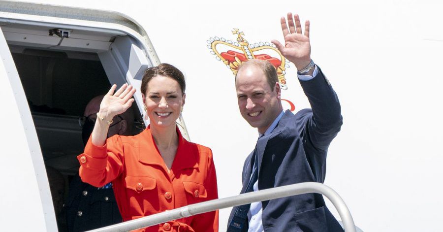 Prinz William und Herzogin Kate sind auf einer Karibikreise anlässlich des Platinjubiläums der Queen.
