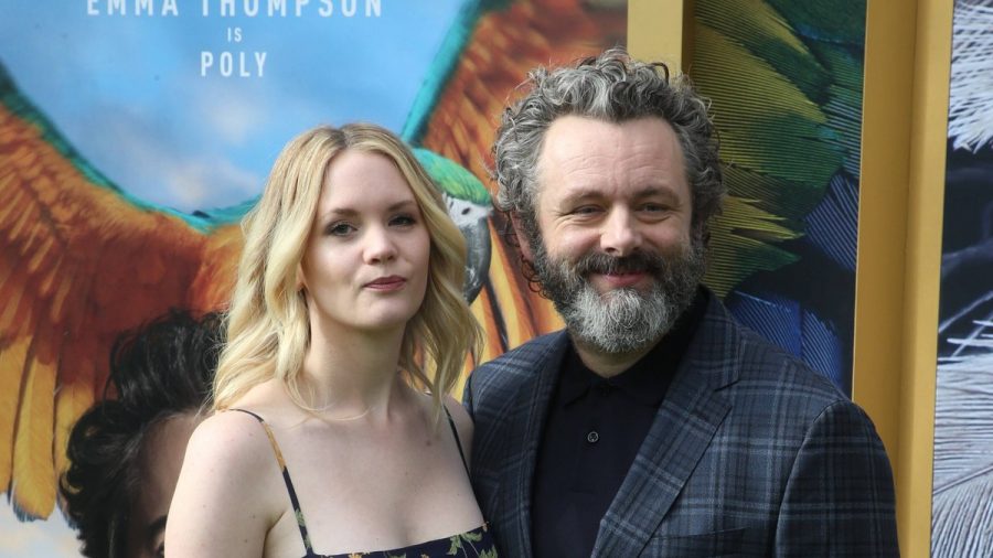 Michael Sheen und Anna Lundberg erwarten den zweiten Besuch vom Klapperstorch. (stk/spot)