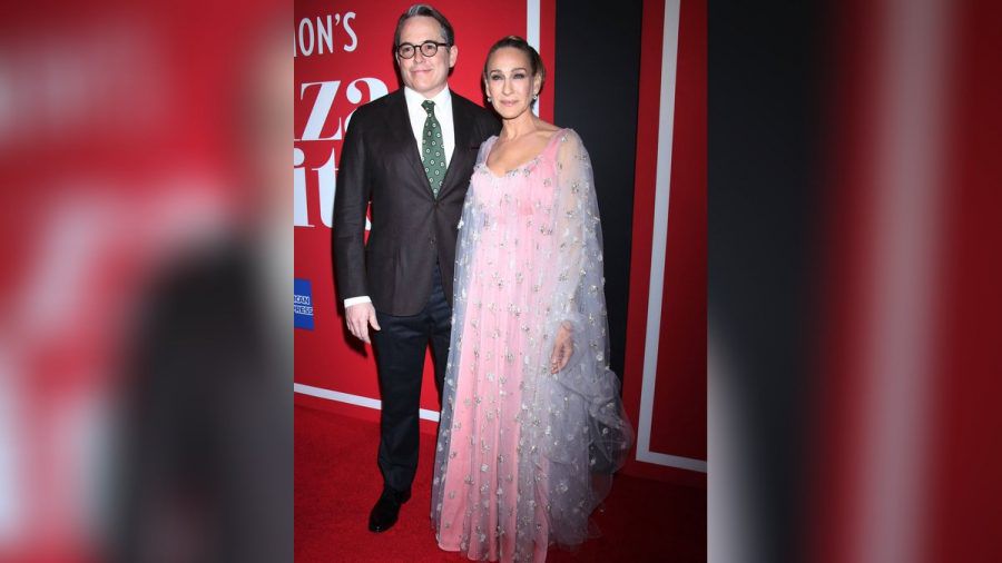 Sarah Jessica Parker mit Ehemann Matthew Broderick am Broadway. (hub/spot)