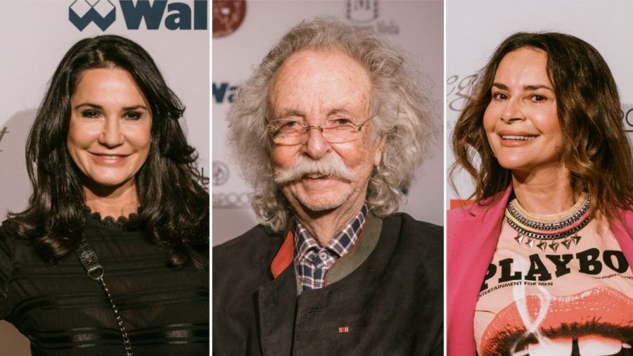 Mariella Ahrens (l.), Jean Pütz und Gitta Saxx waren nur drei der vielen Promis, die sich bei "Movie meets Media" am Freitag in Berlin trafen. (ili/spot)