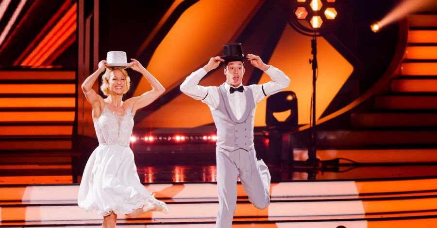 Rene Casselly und Kathrin Menzinger konnten die Juroren mit ihrer Performance überzeugen.