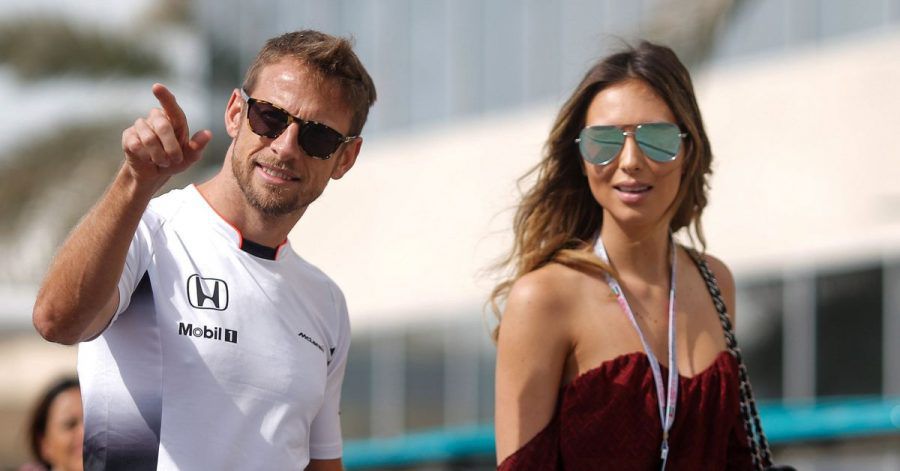 Der frühere Formel-1-Weltmeister Jenson Button hat seine Freundin Brittny Ward geheiratet.