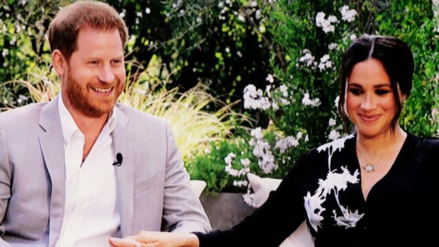 Prinz Harry und Herzogin Meghan im Gespräch mit Oprah Winfrey. (obr/spot)