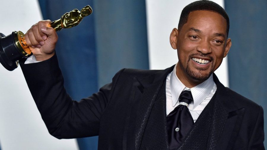 Will Smith nach seinem Oscar-Gewinn. (jom/spot)