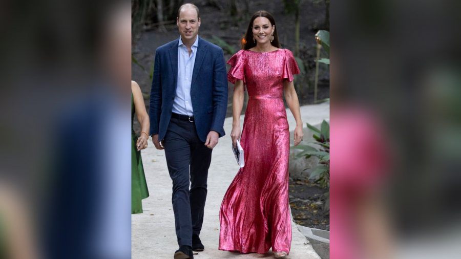 Herzogin Kate und Prinz William in Belize. (hub/spot)