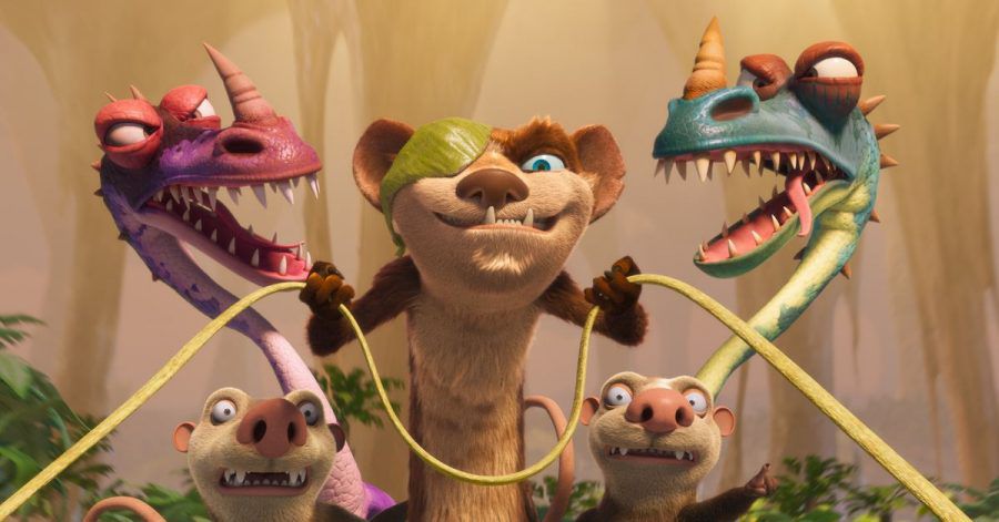 Crash, Buck und Eddie in «Ice Age: Die Abenteuer von Buck Wild».