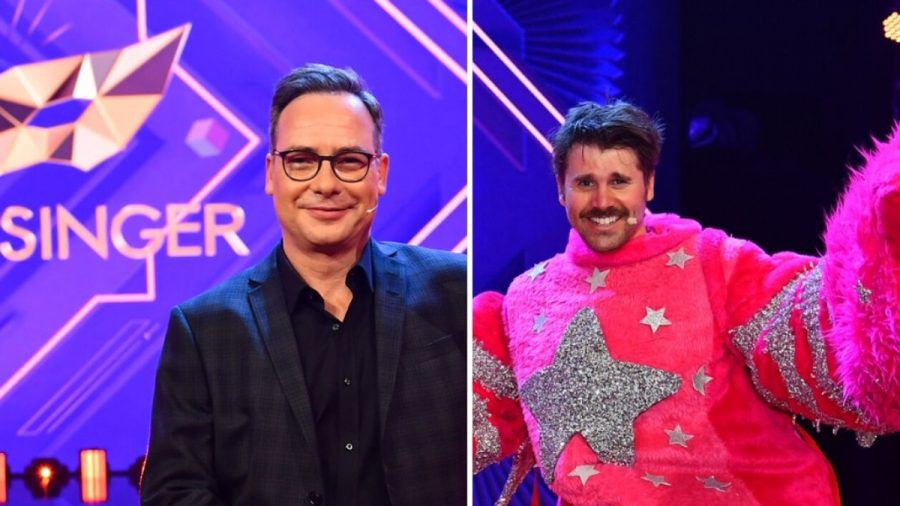 Matthias Opdenhövel (l.) muss beim "The Masked Singer"-Auftakt passen, Thore Schölermann ersetzt ihn. (stk/spot)