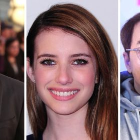 Ashton Kutscher, Emma Roberts und Jackie Chan