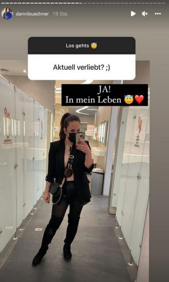 Daniela Büchner ist gerade verliebt in ihr Leben