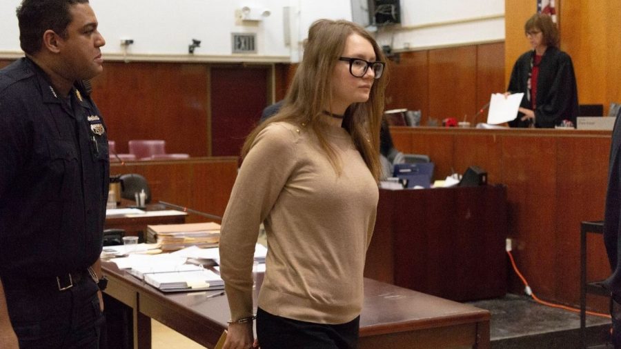 Anna Sorokin bei ihrer Verurteilung