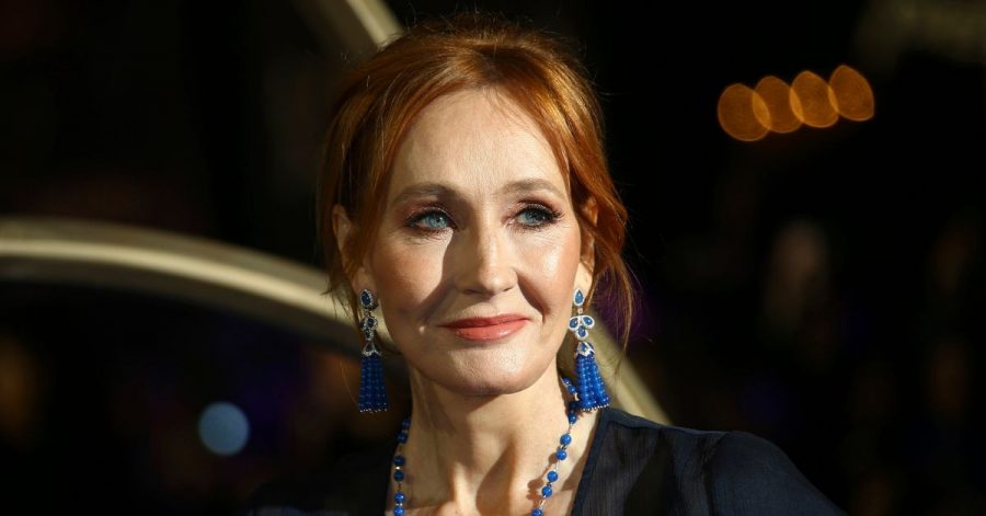 Autorin der weltberühmten Harry-Potter-Romane: J. K. Rowling.