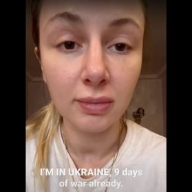 TikTok Star aus der Ukraine wird zur Kriegsreporterin