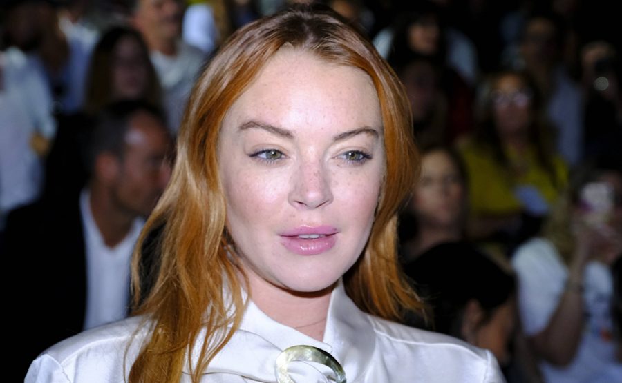 Lindsay Lohan auf der Fashion Week Madrid