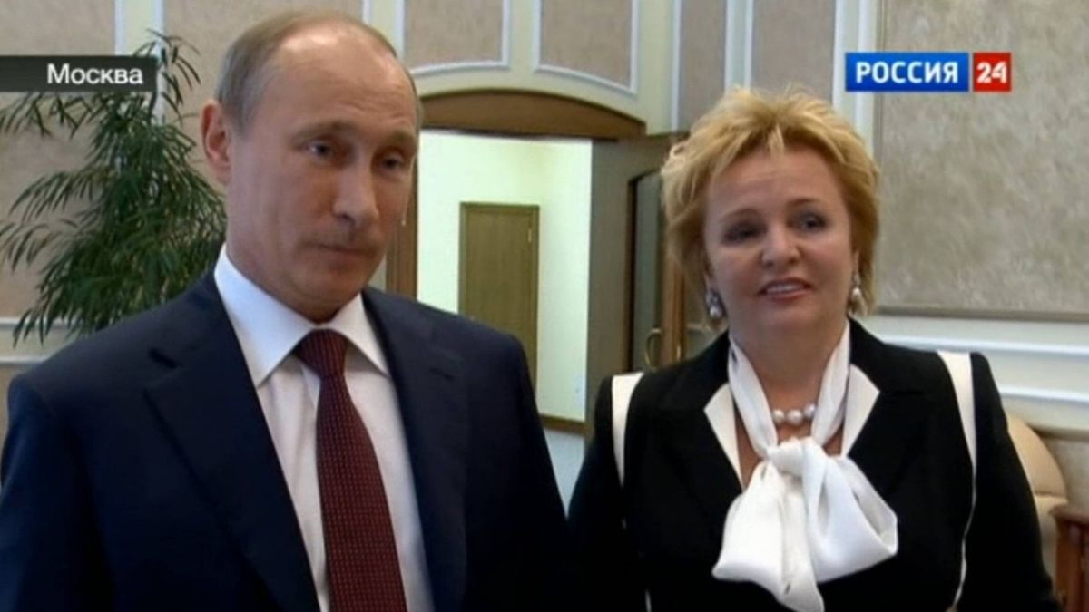 Präsident Putin und seine Ex-Frau