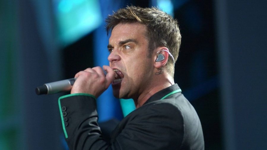 Robbie Williams auf der Bühne
