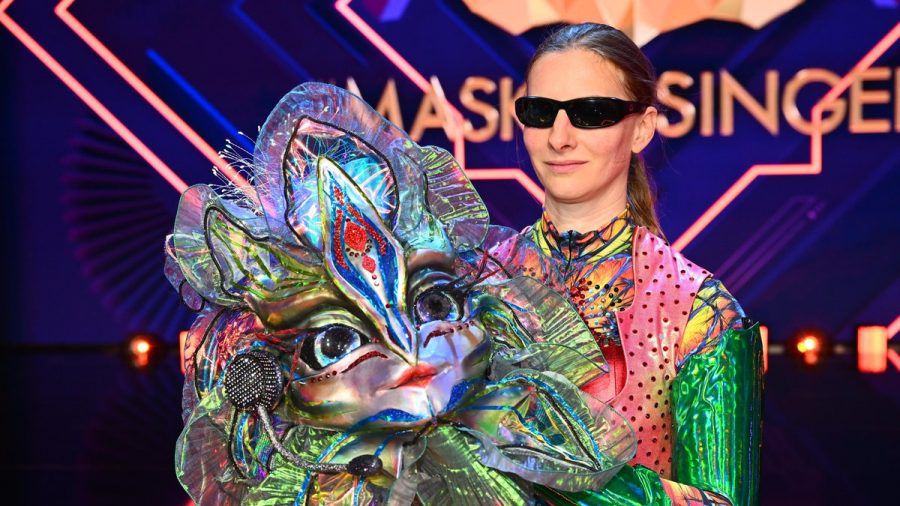 Joana Zimmer musste als Galax'Sis "The Masked Singer" in Show vier verlassen. (jru/spot)