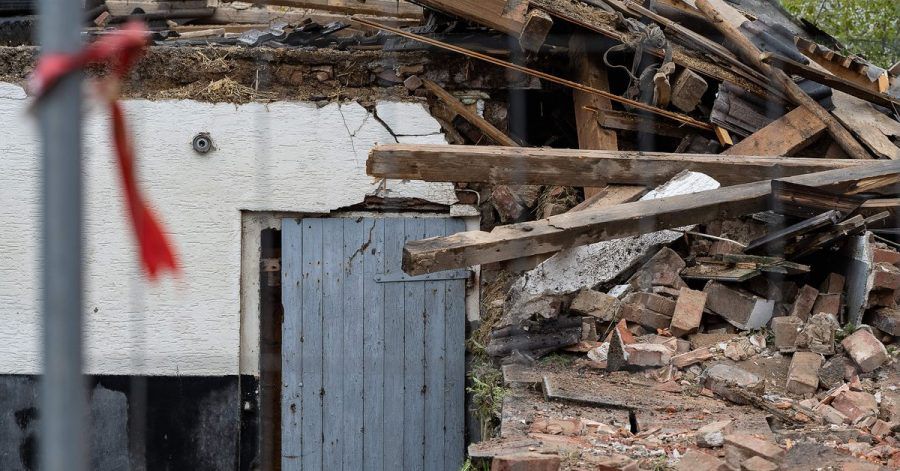 Das «Horrorhaus» von Höxter wird dem Erdboden gleichgemacht.