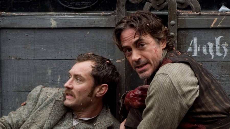 Jude Law und Robert Downey Jr. (r.) im Film "Sherlock Holmes: Spiel im Schatten". (wue/spot)