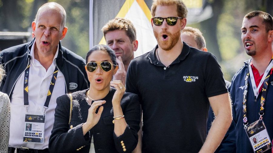 Herzogin Meghan und Prinz Harry staunen bei den Invictus Games nicht schlecht. (ncz/spot)