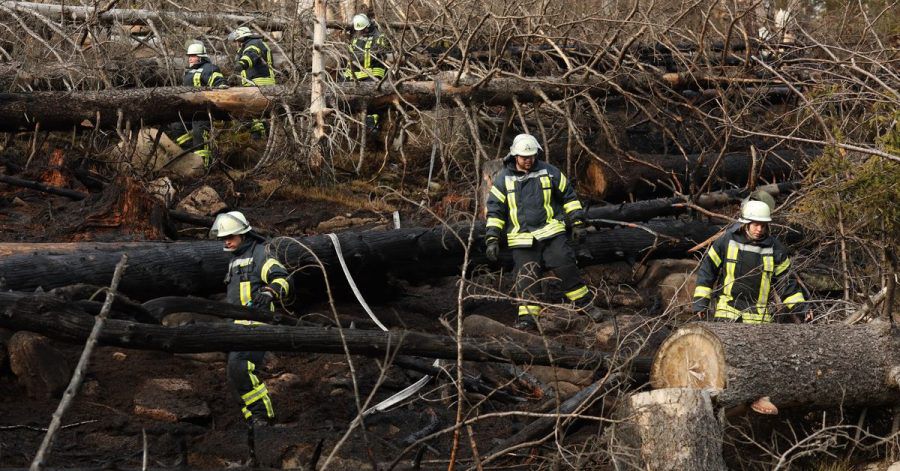 Feuer gelöscht, Menschen sicher: Warum es am Brocken zum Großbrand kam, ist weiterhin unklar.
