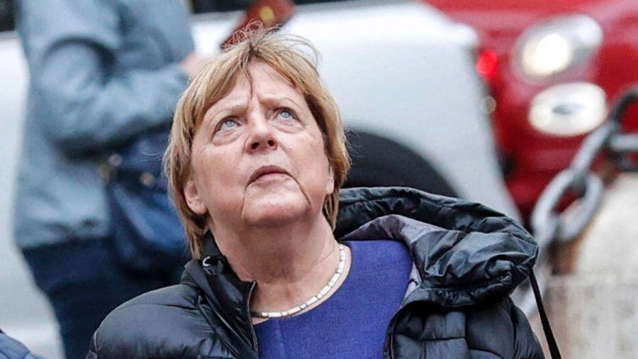 Angela Merkel auf Sightseeing-Tour in Rom. (tae/spot)