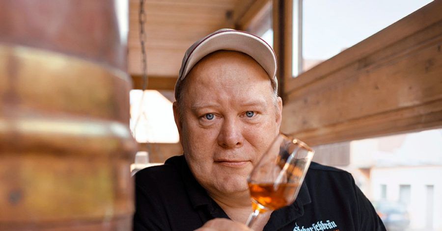 Georg «Schorsch» Tscheuschner reklamiert für sich, das stärkste Bier der Welt gebraut zu haben: Das «Schorschbock 57».