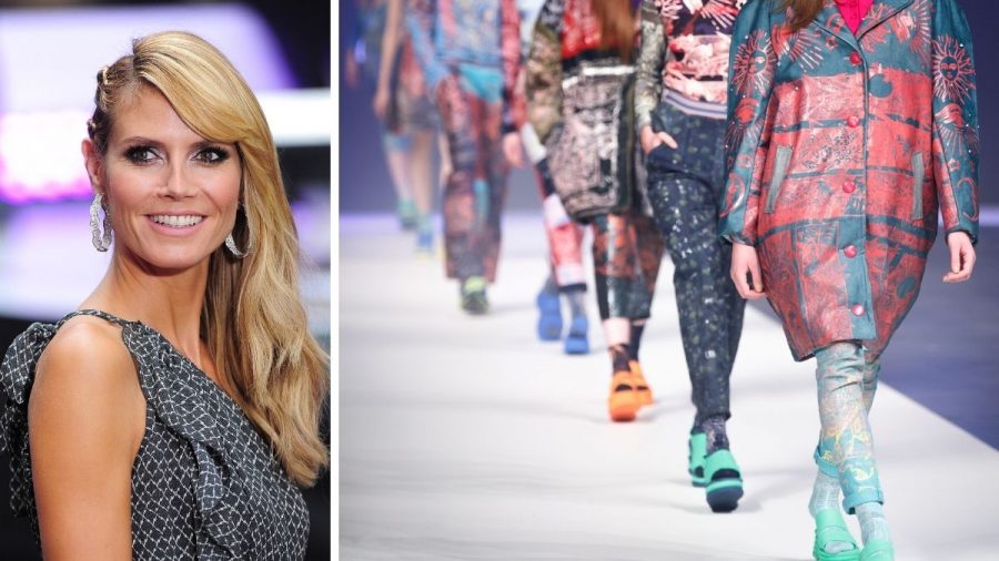 Heidi Klum Zusammenschnitt Models auf Laufsteg