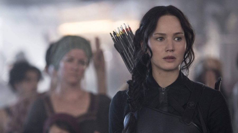 Jennifer Lawrence als Katniss Everdeen