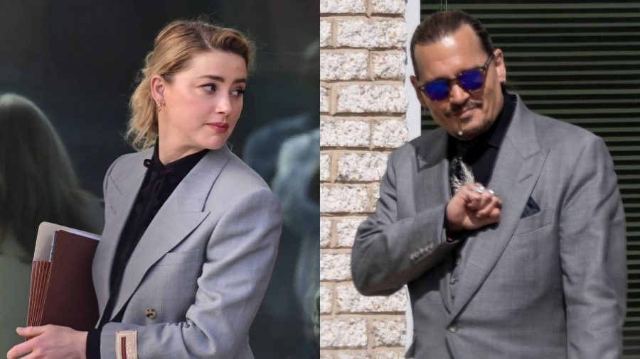 Amber Heard und Johnny Depp vor Gericht