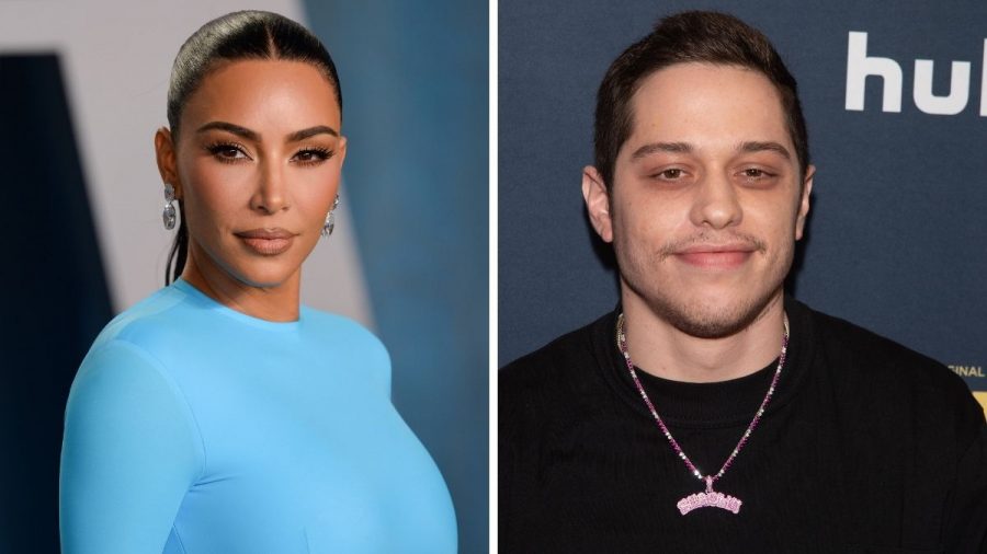 Kim Kardashian und Pete Davidson auf dem roten Teppich