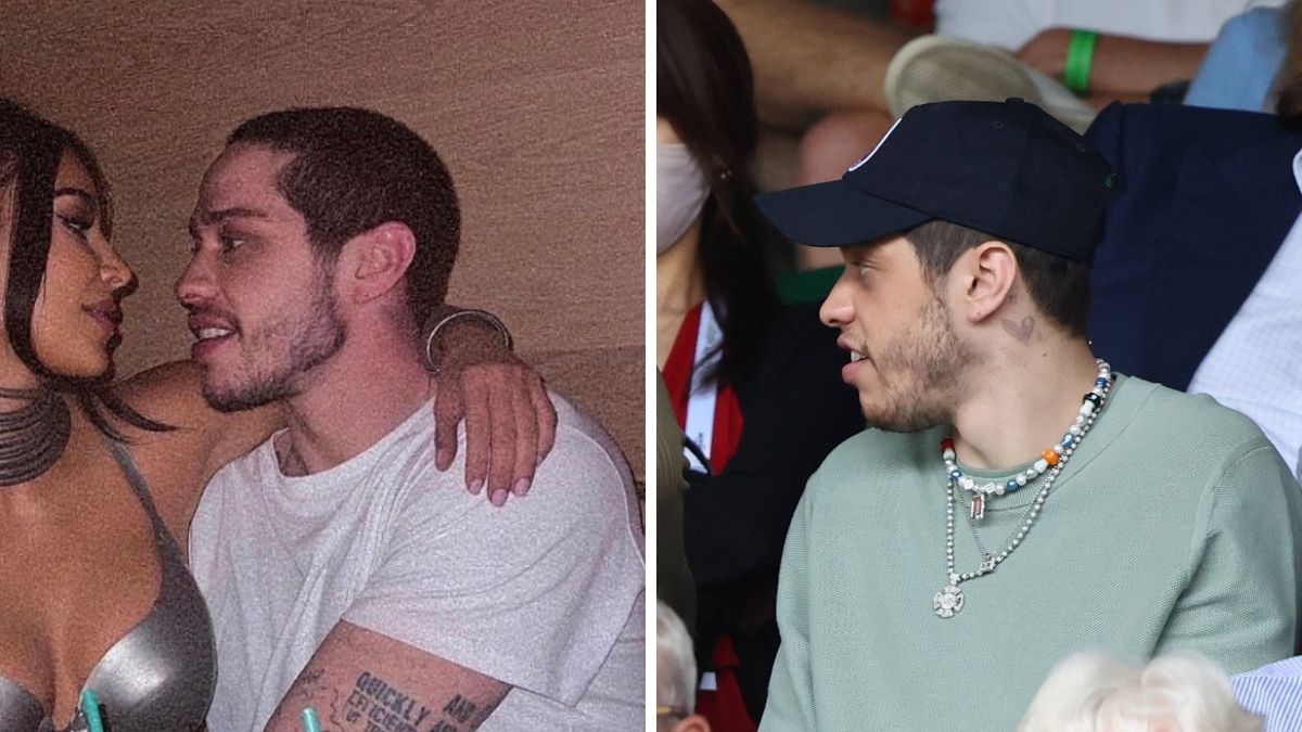 Kim Kardashian und Pete Davidson turteln für die Kamera