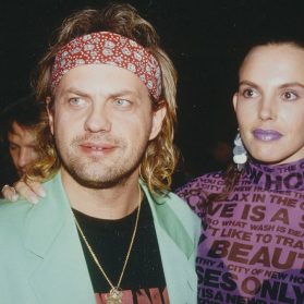 Natascha und Uwe Ochsenknecht posieren für die Kamera