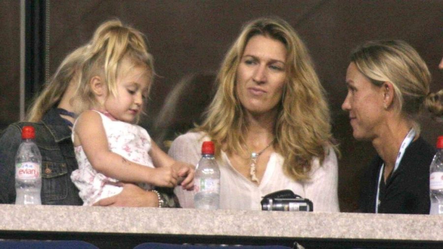 Steffi Graf mit Tochter Jaz Elle 2006