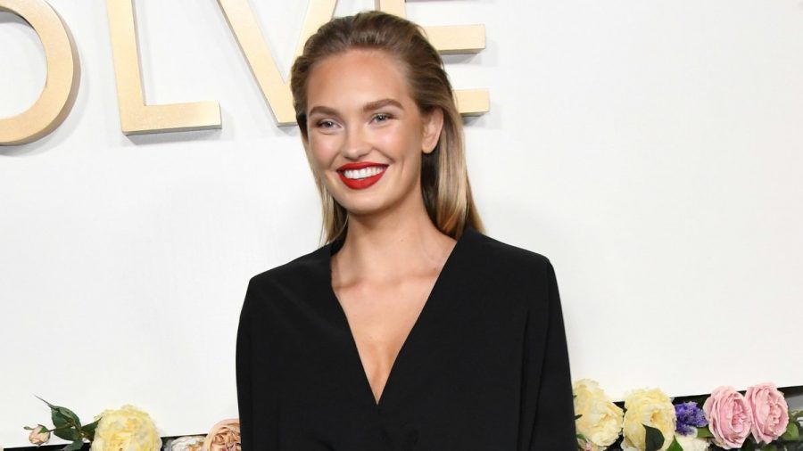 Romee Strijd freut sich auf ihr zweites Kind. (wue/spot)