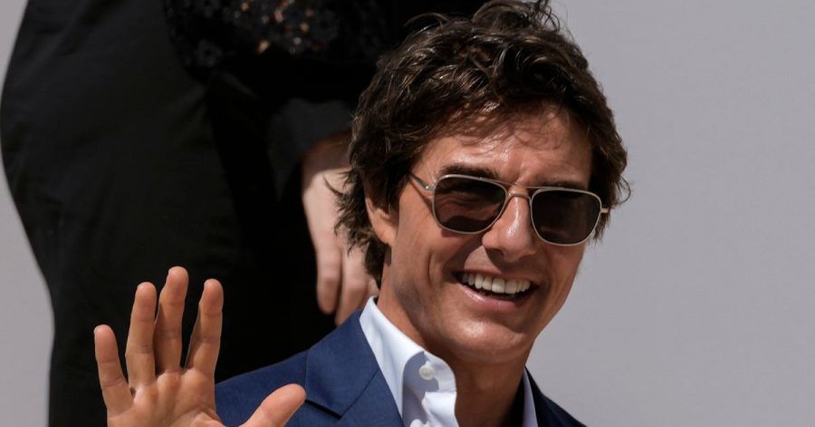 Wie immer mit einem Lächeln: Tom Cruise in Cannes.