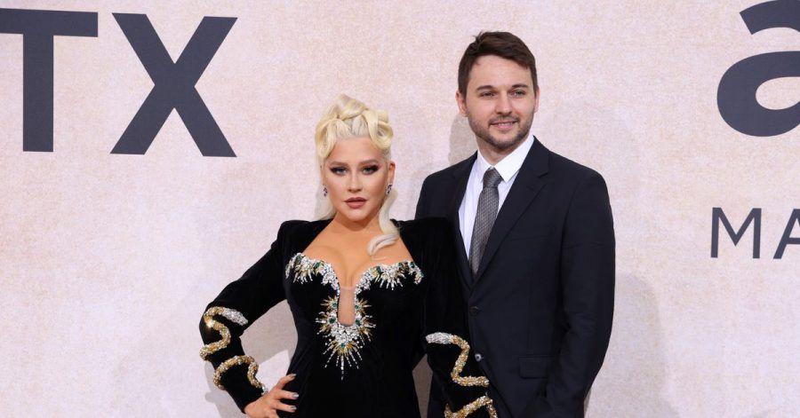 Sängerin Christina Aguilera kam mit Partner Matthew Rutler zur amfAR-Gala nach Frankreich.