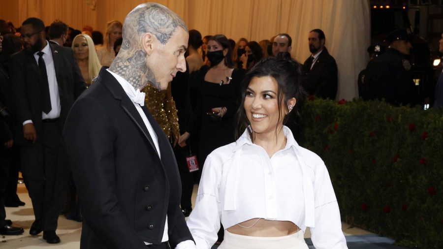 Kourtney Kardashian und Travis Barker haben sich erneut das Jawort gegeben. (hub/spot)