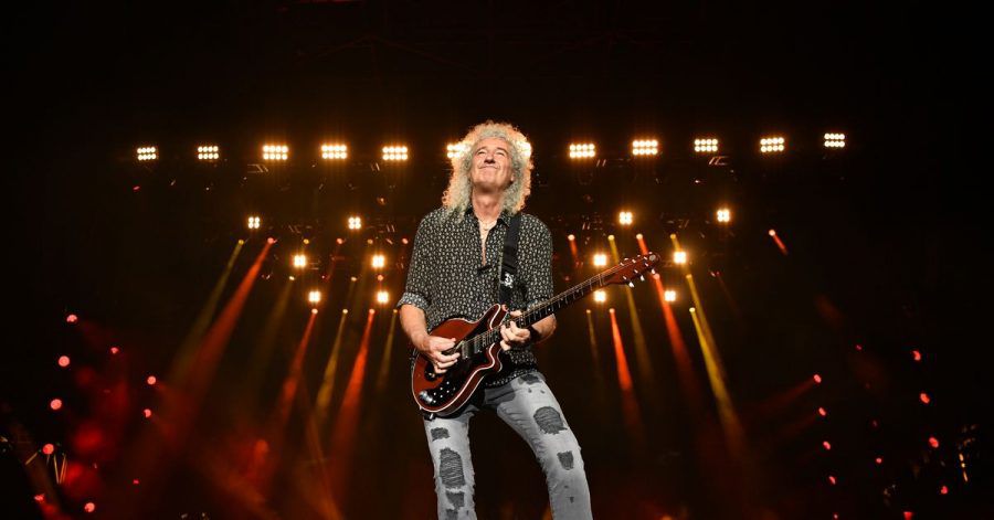 Wird bei einem BBC-Konzert für die Queen auftreten: Gitarrist Brian May der Band «Queen».