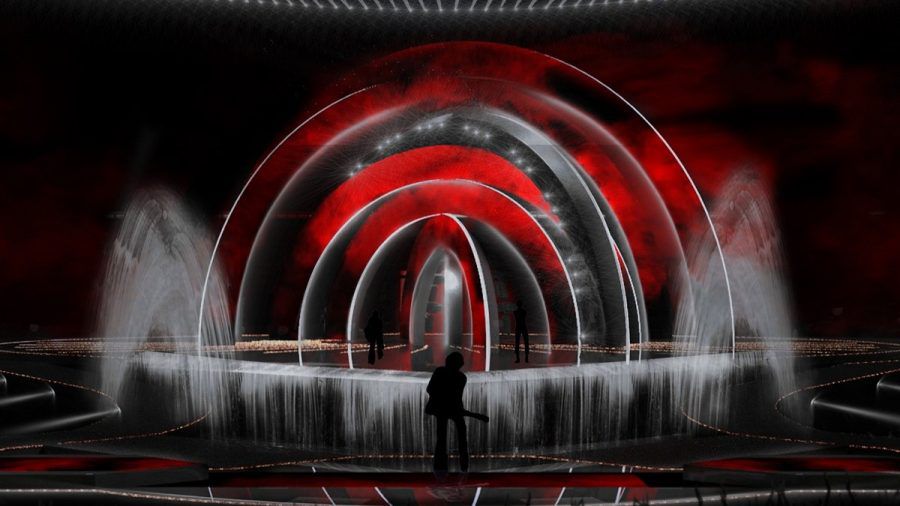 Die ESC-Bühne in Turin ist unter anderem von italienischen Gärten inspiriert. (tae/spot)