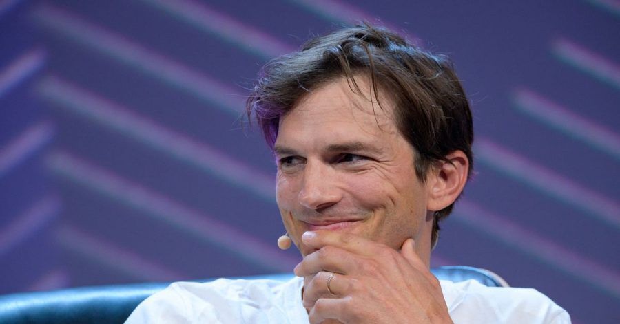 Schauspieler Ashton Kutcher beim Digital-Festival OMR in Hamburg.